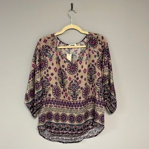 Verse mati billow sleeve top